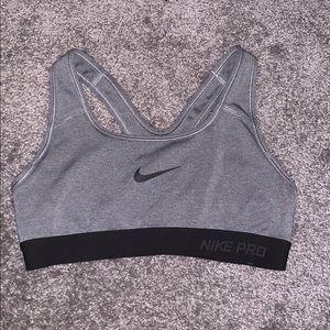 nike pro racerback sports bra